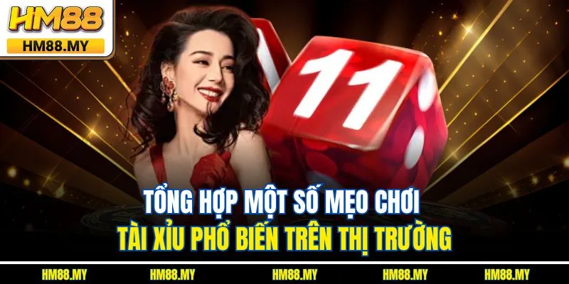 Tổng hợp một số mẹo chơi tài xỉu phổ biến trên thị trường Tổng hợp một số mẹo chơi tài xỉu phổ biến trên thị trường